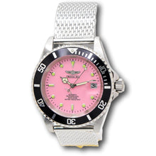 Load image into Gallery viewer, Invicta Pro Diver Ice Pink Automatic Men&#39;s 40mm Stainless Mesh Watch 48892-Klawk Watches
