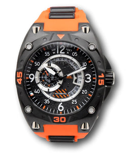 Invicta Aviator Pilot Automatic Men's 50mm Black & Orange Watch 40284-Klawk Watches