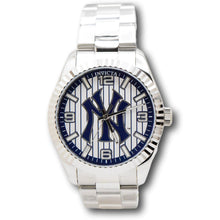 Load image into Gallery viewer, Invicta MLB New York NY Yankees Men's 43mm Silver Stainless Quartz Watch 49862-Klawk Watches
