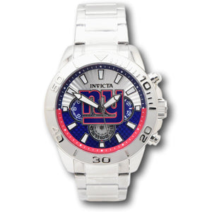 Invicta NFL New York Giants Men's 45mm Quartz Chronograph Watch 47938-Klawk Watches