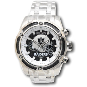 Invicta NFL Las Vegas Raiders Men's 52mm Carbon Fiber Chronograph Watch 41798-Klawk Watches