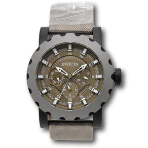 Invicta I-Force Commando Men's 46mm Tactical Khaki Day / Date Quartz Watch 47586-Klawk Watches