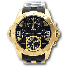 Load image into Gallery viewer, Invicta Coalition Forces Sniper Mens 50mm 4-Time Zones Gold Military Watch 31141-Klawk Watches
