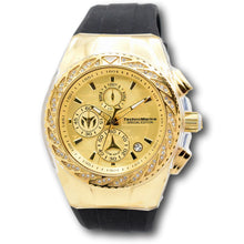Load image into Gallery viewer, TechnoMarine Cruise Glitz Crystals 45mm Men's Chronograph Gold Black TM-125012-Klawk Watches
