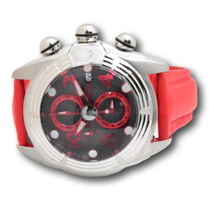 Invicta Lupah Horizon Men's 52mm Red Fly-Back Chronograph Watch 43878-Klawk Watches