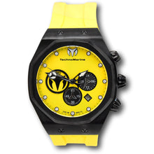 Load image into Gallery viewer, Technomarine Men&#39;s Ultra Yellow Reef Sun 45mm Crystal Chrono Watch TM-523002-Klawk Watches
