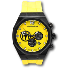 Load image into Gallery viewer, Technomarine Men&#39;s Ultra Yellow Reef Sun 45mm Crystal Chrono Watch TM-523002-Klawk Watches
