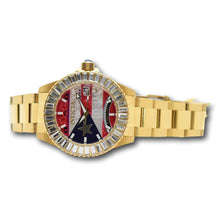 Load image into Gallery viewer, Invicta Pro Diver Puerto Rico Edition Lady 38mm Gold 38 Crystals Watch 49615-Klawk Watches
