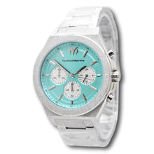 Load image into Gallery viewer, TechnoMarine Ocean Emperor Men's 43mm Turqoise Watch Radiant Silver TM-318152-Klawk Watches
