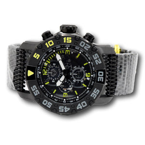Invicta Racing JM Limited Ed Men's 48mm Black Yellow Skeleton Chrono Watch 48055-Klawk Watches