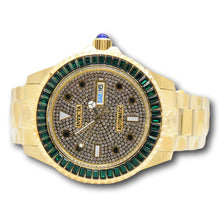 Load image into Gallery viewer, Invicta Grand Diver Automatic Men's 47mm Pave 544 Crystals Gold Watch 45660-Klawk Watches
