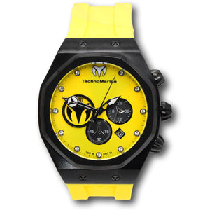 Technomarine Men's Ultra Yellow Reef Sun 45mm Crystal Chrono Watch TM-523002-Klawk Watches