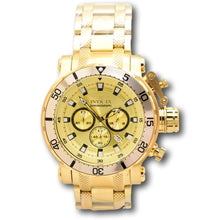 Load image into Gallery viewer, Invicta Coalition Forces Night Hawk Men's 52mm Triple Gold Chrono Watch 49226-Klawk Watches
