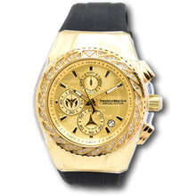 Load image into Gallery viewer, TechnoMarine Cruise Glitz Crystals 45mm Men's Chronograph Gold Black TM-125012-Klawk Watches
