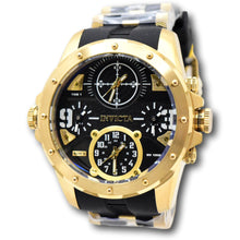 Load image into Gallery viewer, Invicta Coalition Forces Sniper Mens 50mm 4-Time Zones Gold Military Watch 31141-Klawk Watches
