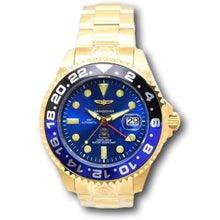 Load image into Gallery viewer, Invicta Grand Diver GMT Automatic Men&#39;s 47mm Blue Dial Gold Watch 45671-Klawk Watches
