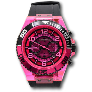 Invicta Speedway Crimson Reactor Anatomic Dual Time GMT Men's 48mm Watch 44379-Klawk Watches