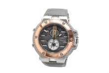 Load image into Gallery viewer, Invicta Racing Downforce Men's 56mm Rose Gold Gray Leather Quartz Watch 47381-Klawk Watches
