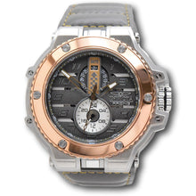 Load image into Gallery viewer, Invicta Racing Downforce Men's 56mm Rose Gold Gray Leather Quartz Watch 47381-Klawk Watches
