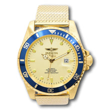 Load image into Gallery viewer, Invicta Grand Diver Automatic Men's 47mm 200M Double Gold Blue Watch 48889-Klawk Watches
