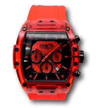 Load image into Gallery viewer, Invicta S1 Rally Diablo Men&#39;s 48mm Clear Red Anatomic Dial Chrono Watch 44352-Klawk Watches
