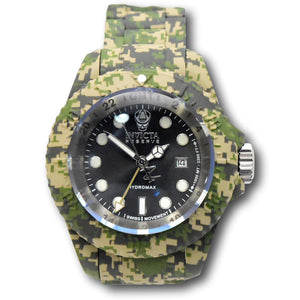 Invicta Hydromax Green Camo Hydroplated Men's 52mm Swiss Quartz Watch 40462-Klawk Watches