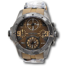 Load image into Gallery viewer, Invicta Coalition Forces Sniper Mens 50mm 4-Time Zone Brown Military Watch 39357-Klawk Watches
