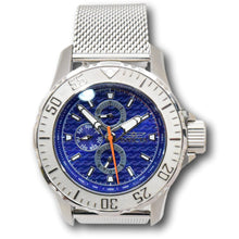 Load image into Gallery viewer, Invicta Deepwave Men’s 50mm Blue Wave Dial Quartz Watch Stainless Mesh 48011-Klawk Watches
