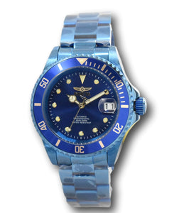 Invicta Pro Diver Automatic Men's 40mm Deep BLUE LABEL Watch 27750 RARE-Klawk Watches