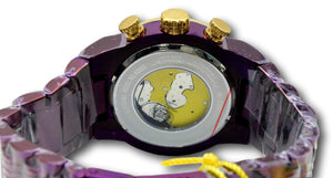 Invicta S1 Rally Men's 51mm Purple Carbon Fiber Swiss Chrono Watch 40865 RARE-Klawk Watches