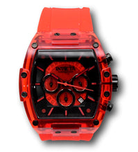 Load image into Gallery viewer, Invicta S1 Rally Diablo Men&#39;s 48mm Clear Red Anatomic Dial Chrono Watch 44352-Klawk Watches
