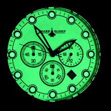 Load image into Gallery viewer, Chase Durer CDW-0118 Men’s 50mm Gray Chronograph Watch Full Luminous Dial-Klawk Watches
