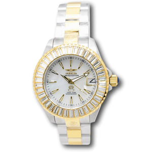 Invicta Pro Diver Women's 38mm Automatic White MOP Gold Limited Edition 44320-Klawk Watches