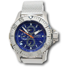 Load image into Gallery viewer, Invicta Deepwave Men’s 50mm Blue Wave Dial Quartz Watch Stainless Mesh 48011-Klawk Watches
