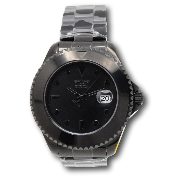 Invicta Pro Diver Triple Black Stealth Automatic Mens 47mm Stainless Watch 35039-Klawk Watches