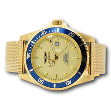 Load image into Gallery viewer, Invicta Grand Diver Automatic Men's 47mm 200M Double Gold Blue Watch 48889-Klawk Watches
