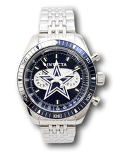 Load image into Gallery viewer, Invicta NFL Dallas Cowboys Men&#39;s 43mm Blue Dial Limited Dual Time Watch 44991-Klawk Watches
