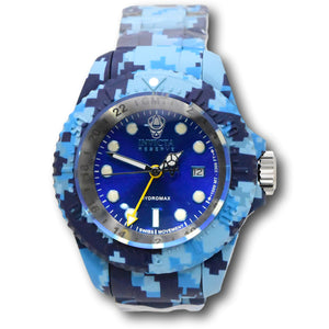 Invicta Hydromax Blue Camo Hydroplated Men's 52mm Swiss Quartz Watch 45940-Klawk Watches