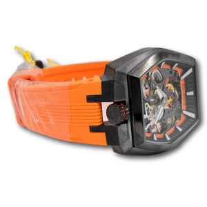 Invicta Akula Stealth Legion Men's 48mm Gunmetal Orange Hand Wind Watch 44020-Klawk Watches