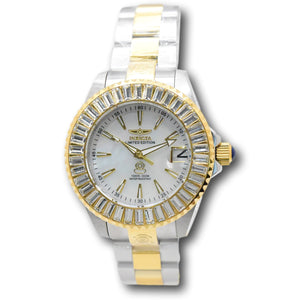 Invicta Pro Diver Women's 38mm Automatic White MOP Gold Limited Edition 44320-Klawk Watches