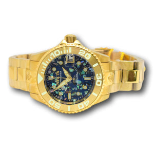 Invicta Pro Diver Women's Automatic 38mm Abalone MOP Mosaic Gold Watch 35762-Klawk Watches