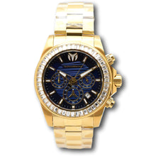 Load image into Gallery viewer, TechnoMarine Manta Ray Men's 42mm 48 Crystals Blue Dial Chrono Watch TM-222006-Klawk Watches
