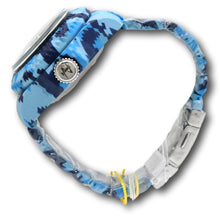 Load image into Gallery viewer, Invicta Hydromax Blue Camo Hydroplated Men&#39;s 52mm Swiss Quartz Watch 45940-Klawk Watches
