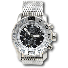 Load image into Gallery viewer, Invicta Racing JM Limited Ed Men&#39;s 48mm Silver Mesh Skeleton Chrono Watch 48053-Klawk Watches
