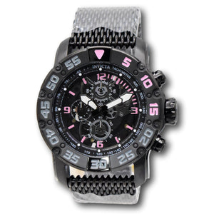 Invicta Racing JM Limited Edition Men's 48mm Black Skeleton Chrono Watch 48054-Klawk Watches