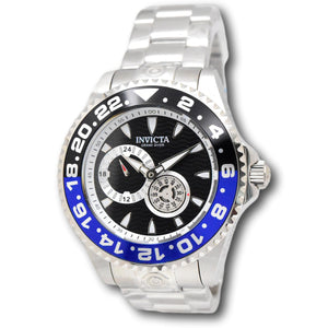 Invicta Grand Diver GMT Men's 47mm Automatic Batman Bezel Black Dial Watch 47300-Klawk Watches