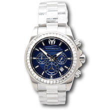 Load image into Gallery viewer, TechnoMarine Manta Ray Lux Mens 42mm 48 Crystals Blue Chrono Watch TM-222002-Klawk Watches

