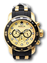 Load image into Gallery viewer, Invicta Pro Diver SCUBA Men&#39;s 48mm Gold Dial Stainless Chronograph Watch 17566-Klawk Watches
