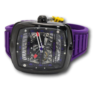 Invicta S1 Rally Diablo Automatic Deep Purple Skeleton Dial Watch 44041-Klawk Watches