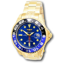 Load image into Gallery viewer, Invicta Grand Diver GMT Automatic Men&#39;s 47mm Blue Dial Gold Watch 45671-Klawk Watches
